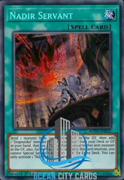 Yugioh Nadir Servant ROTD-EN052 Secret Rare 1st Edition - Image 1