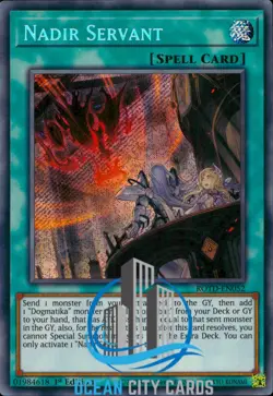 Yugioh Nadir Servant ROTD-EN052 Secret Rare 1st Edition - Image 3