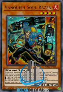 Yugioh Vanquish Soul Razen WISU-EN016 1st Ed - Image 1