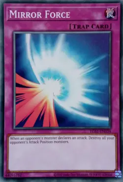 EGS1-EN034 MIRROR FORCE COMMON UNLIMITED EDITION YuGiOh CARD - Image 1