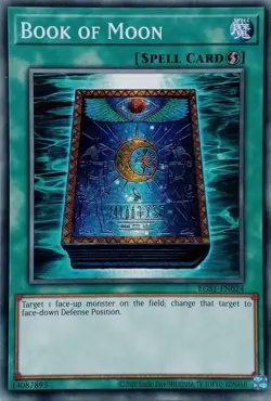 EGS1-EN024 BOOK OF MOON COMMON UNLIMITED EDITION YuGiOh CARD - Image 1