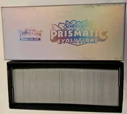 Pokemon TCG Lot Of 500+ Cards In ETB Unsorted Bulk PRE Prismatic Evolutions - Image 2