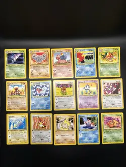 2001 Pokemon Neo Revelation 1st Edition Stamped (30 Cards) Lot Uncommon/Common - Image 1
