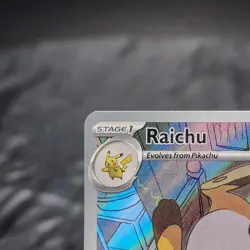 Raichu 211/193 Paldea Evolved S&V IR Full Art Secret Holo Pokemon Card NM/M - Image 2