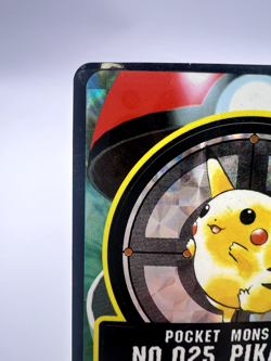 Pokemon Card Pikachu Bandai Sealdass No.025 Holo Prism 1997 Japanese - Image 2