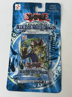 Yu-Gi-Oh Kazuki Takahashi Evolution Blue Eyes White Dragon Card Game New 1996 - Image 1