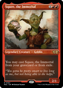 Squee, the Immortal (ETCHED 87) FOIL Multiverse Legends NM Rare CARD ABUGames - Image 1