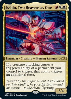 Isshin, Two Heavens as One Kamigawa: Neon Dynasty PLD Rare CARD ABUGames - Image 1