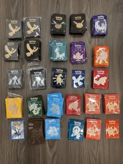 Pokemon TCG ETB Card Sleeves - Lot of 18 Types - Image 1