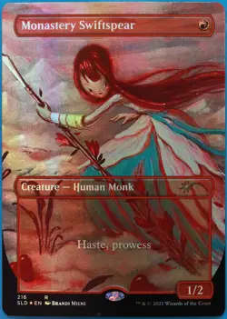 Monastery Swiftspear (Secret Lair Promo) FOIL NM MAGIC CARD (485280) ABUGames - Image 1