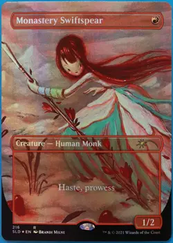 Monastery Swiftspear (Secret Lair Promo) FOIL NM MAGIC CARD (492106) ABUGames - Image 1