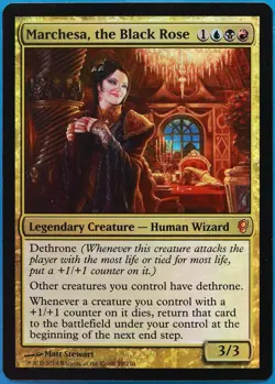 Marchesa, the Black Rose FOIL Conspiracy NM Mythic Rare CARD (481595) ABUGames - Image 1
