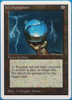Icy Manipulator Unlimited NM Artifact Uncommon MAGIC CARD (ID# 499210) ABUGames - Image 1