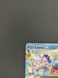 Lapras EX 032/142 Tera Double Rare Holo Stellar Crown Pokemon TCG Card NM - Image 5