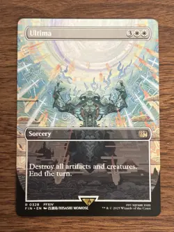 Magic The Gathering Final Fantasy ULTIMA Borderless Card R 0328 - Image 1