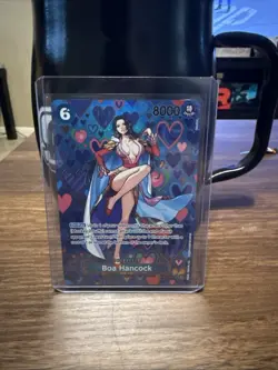 One Piece TCG Boa Hancock 500 Years in the OP07-051 Card SR English Edition - Image 1