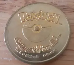 1999 Pokemon Battle Coin Brass "1 3/8 #90 Shellder - Image 3