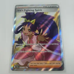Pokemon TCG Journey Together Iris's Fighting Spirit 180/159 - Image 1