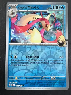 Cynthia's Milotic - 053/182 - Destined Rivals - Pokemon TCG - Reverse Holo - NM - Image 1