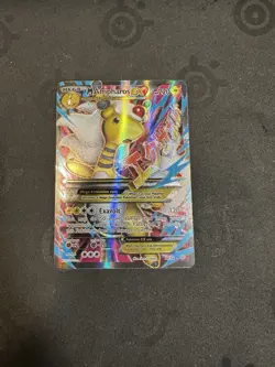 M Ampharos EX Pokemon (88 Full Art) 88/98 XY-Ancient Origins Holo Mega EX - Image 2