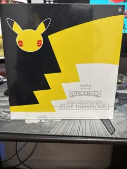 Factory Sealed Pokemon Center Celebrations ETB Elite Trainer 25th Anniversary 820650809866 - Image 1