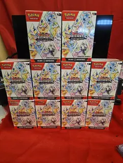 Pokemon SV Prismatic Evolutions Booster Bundles (LOT OF 10) - Image 1