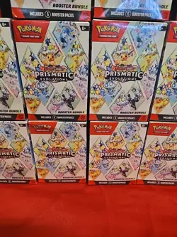 Pokemon SV Prismatic Evolutions Booster Bundles (LOT OF 10) - Image 4