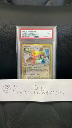 2006 Pokemon Pidgeot #14 Holon Phantoms PSA 9 - Image 1