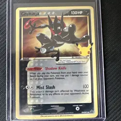 Pokemon Greninja Gold Star Promo SWSH144 Celebrations 25th Anniversary - Image 1