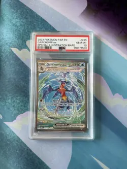 POKEMON PSA 10 2023 SV Paradox Rift Garchomp ex 245/182 SIR *3067 - Image 1