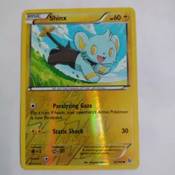 Pokemon - Shinx - 32/106 - Common - Reverse Holo - XY - Flashfire - NM - Image 1