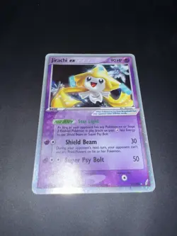 2006 POKEMON EX CRYSTAL GUARDIANS JIRACHI EX HOLO #94/100 NM/LP - Image 3