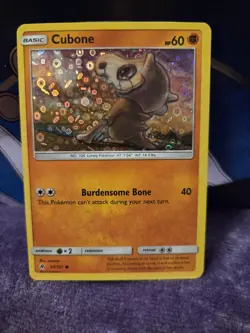 Pokemon TCG | Cubone 57/131 | Holo | General Mills Promo | Forbidden Light - Image 1
