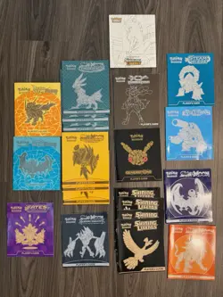21 LOT ETB Players Guide Book Elite Trainer Books Pokemon FREE SHIPPING - Image 1