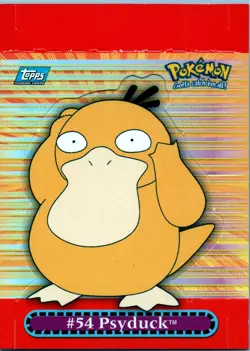 Pokemon Topps Psyduck Pop-up TV Animation Series 3 - 7 of 10 - Image 1