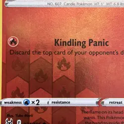 024/196 Litwick : Reverse Holo : Pokemon TCG Card : SWSH-11 Lost Origin Common - Image 3