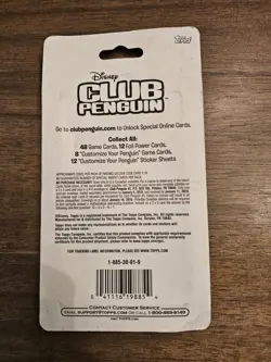 Disney Club Penguin Card Jitsu Fire Base Booster Pack Trading Card Game Blister - Image 2