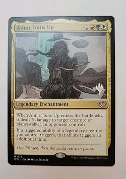 Annie Joins Up Outlaws of Thunder Junction MTG Magic the Gathering M/NM - Image 1