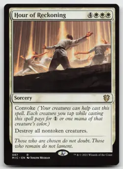 MTG Hour of Reckoning R Commander: Innistrad: Midnight Hunt 87 LP - Image 1