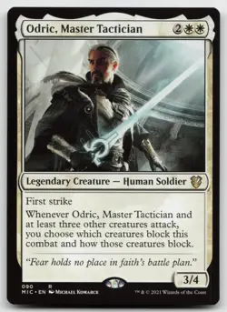 MTG Odric, Master Tactician R Commander: Innistrad: Midnight Hunt 90 LP - Image 1