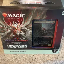 MTG Duskmourn Endless Punishment Commander Deck Precon NEW sealed - Image 1