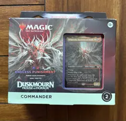 MTG Duskmourn Endless Punishment Commander Deck Precon NEW sealed - Image 1