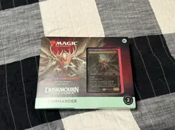 MTG Duskmourn Endless Punishment Commander Deck Precon NEW sealed - Image 1