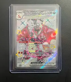 Pokemon Card TCG - Charizard ex SVP 074 Black Star Promo Scarlet & Violet NM - Image 1
