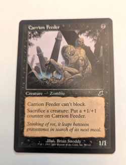 Magic Mtg Scourge Carrion Feeder near mint - Image 1