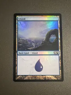 Island (234) -Foil Medium Play MTG Magic 2014 Core Set - Image 1