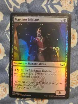 Maestros Initiate FOIL Streets of New Capenna MTG Magic - Image 1
