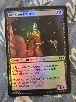 Maestros Initiate FOIL Streets of New Capenna MTG Magic - Image 3
