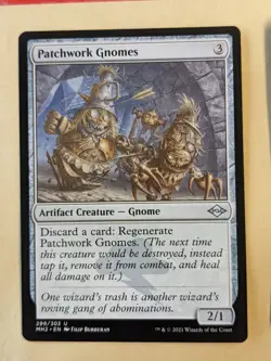 PATCHWORK GNOMES-MTG-MODERN HORIZONS 2-UNCOMMON 299/303 - Image 1