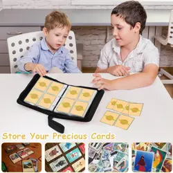 400 Pocket Card Binder for Trading Cards MTG TCG Sports Cards - Red - Image 5